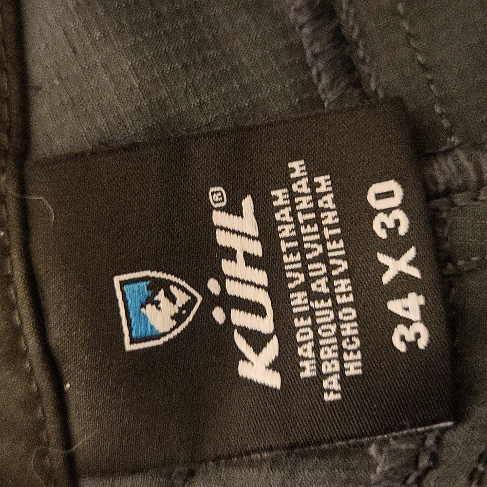 Kuhl Men's Dark Gray Silencr Pants - Picture 7 of 7